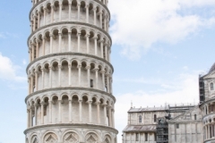 Selfies at the Leaning Tower of Pisa